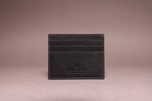 Woodbridge Men's Black Card Holder Leather Wallet