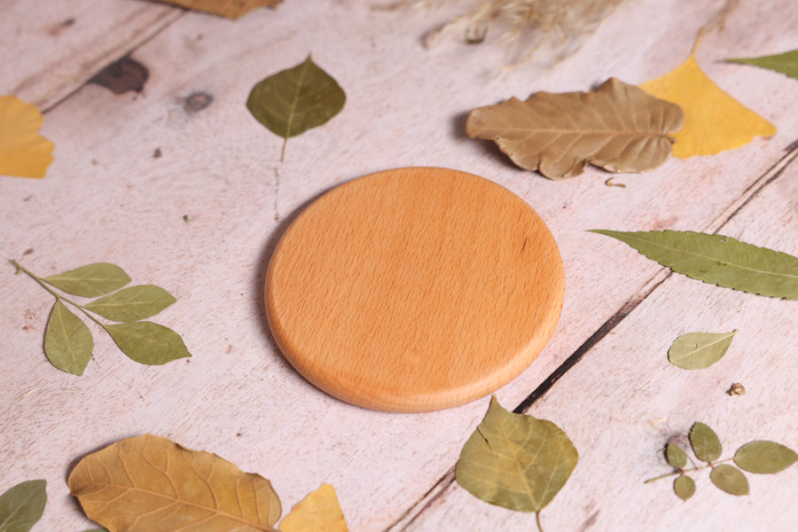 5W Wooden Wireless Charger, Portable Charger