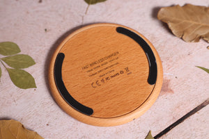 5W Wooden Wireless Charger, Portable Charger