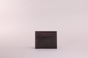 Woodbridge Men's Brown Oily Card Holder Leather Wallet