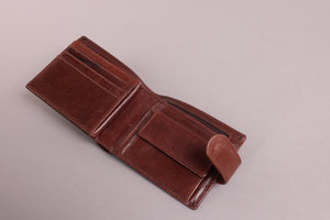 Redbrick Dark Brown Bifold Leather Wallet