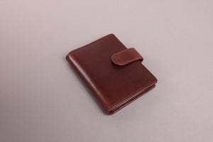 Redbrick Dark Brown Bifold Leather Card Holder Wallet