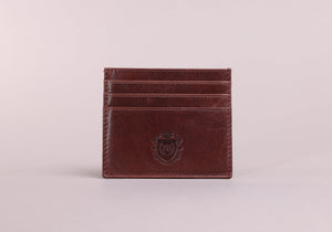 Redbrick Dark Brown Leather Card Holder Wallet