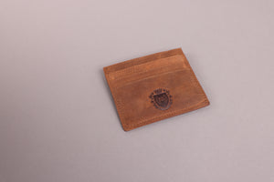 Redbrick Men's Cognac Hunter Leather Card Holder